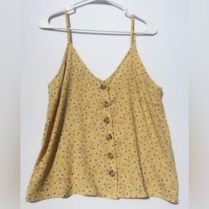 3. Paper Crane Button Tank Top | Size Small